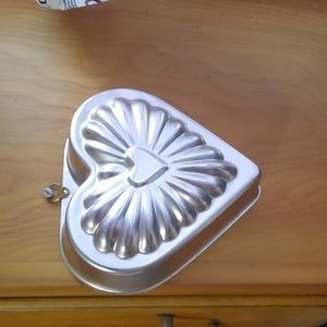 Vintage 1970's Copper Aluminum Hanging Cake Pans